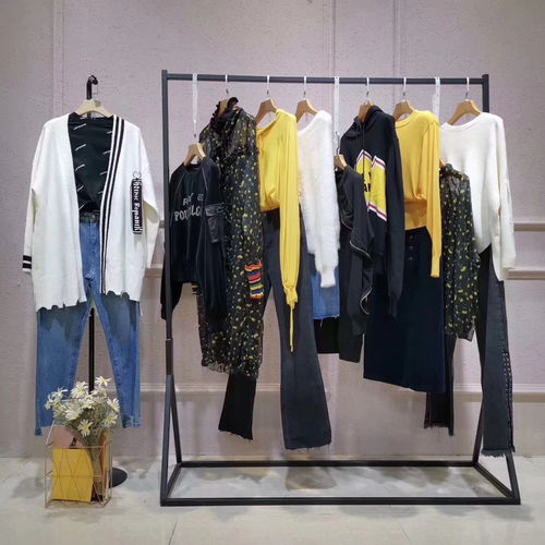 【温纯男女装19秋冬女装杭州四季青服装网万江服装批发优惑女装】- 