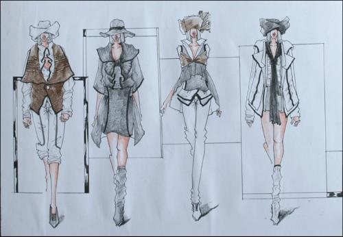 简单的服装设计图分享